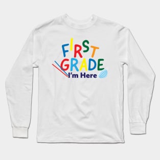 First Grade Back to school 2020 Long Sleeve T-Shirt